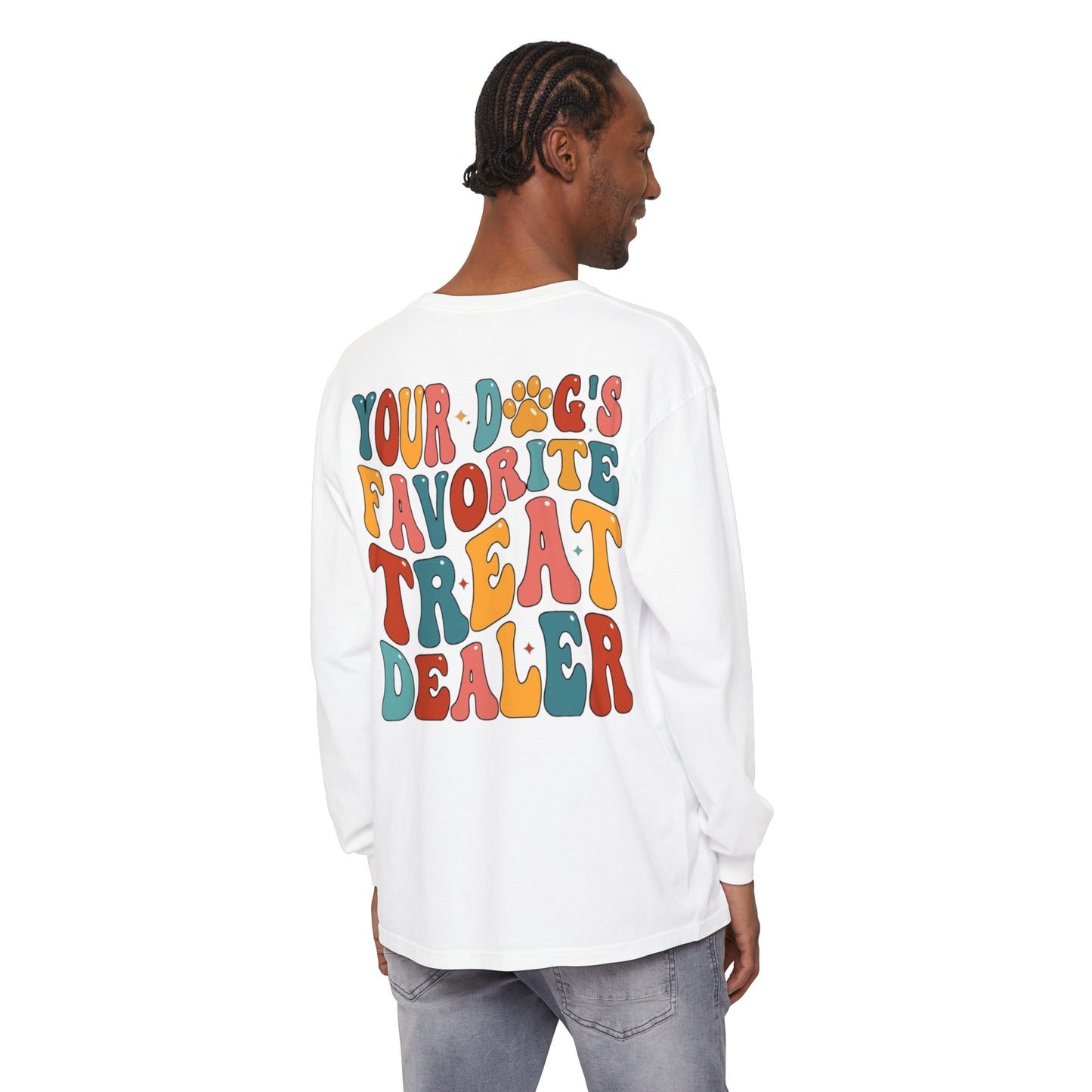 Unisex AJ's Logo Long Sleeve T-Shirt