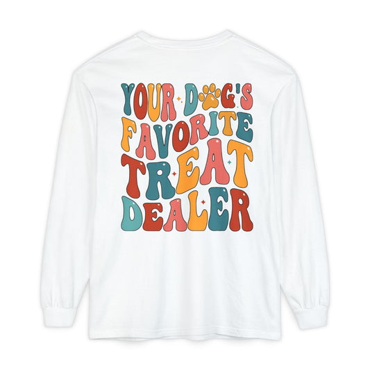 Unisex AJ's Your Dog's Favorite Treat Dealer Long Sleeve