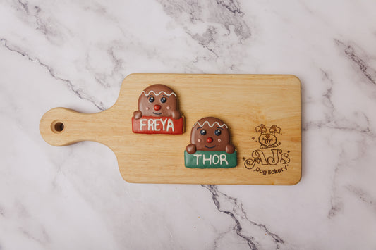 Jolly Ginger Name Tag