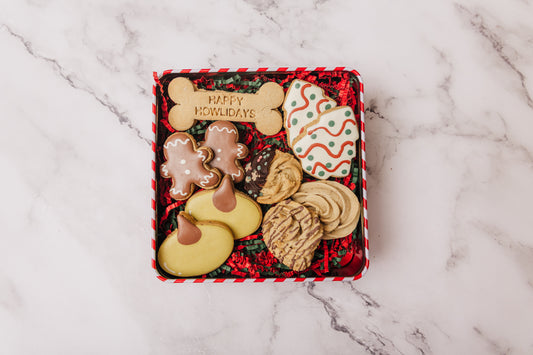 Howliday Cookie Gift Tin