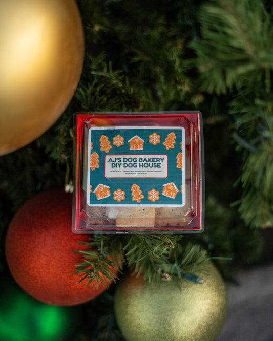 DIY Gingerbread Dog House Kit