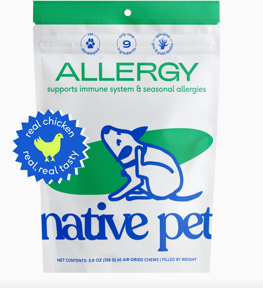 Native Pets Allergy Chicken Chews