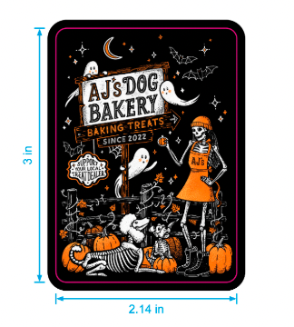 3 Year Anniversary Stickers